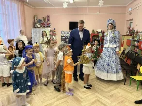 В рамках проекта "Время мечтать" во всех детских садах Ачинского района прошли новогодние мероприятия