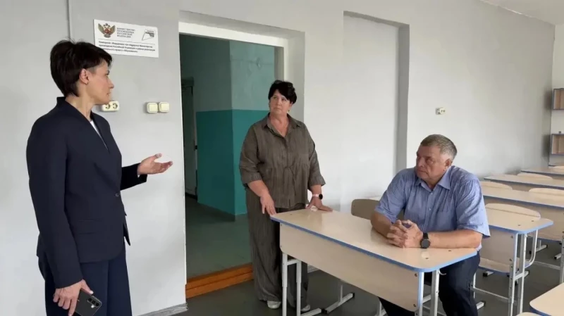 Депутаты Ачинского окружного Совета принимают активное участие в приёмке школ и детских садов к новому учебному году